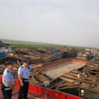 湖北打擊非法采砂、拆除砂石碼頭 監(jiān)利復(fù)綠41個(gè)港口碼頭！