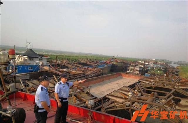 湖北打擊非法采砂、拆除砂石碼頭 監(jiān)利復(fù)綠41個港口碼頭！